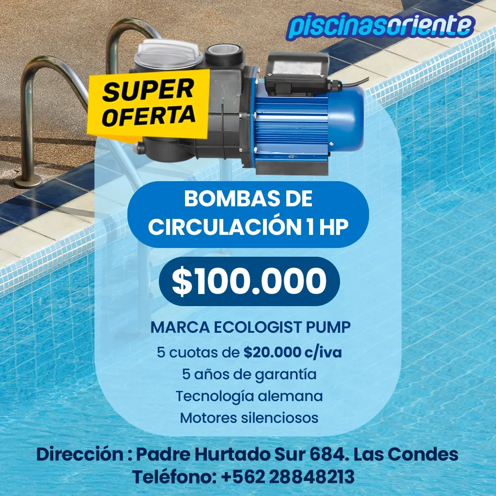 Oferta de bomba de circulación Ecologist Pump de 1 HP